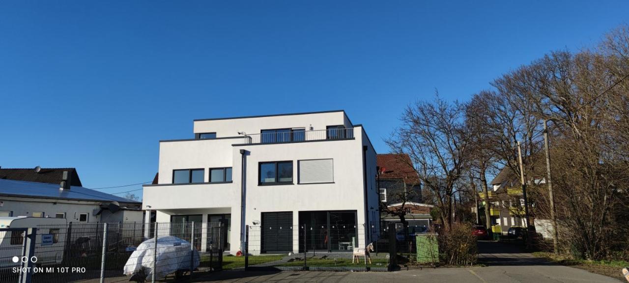 Ferienwohnung Neue Doppelhaushälfte mit Terrasse, Balkon und Garten Remscheid Exterior foto